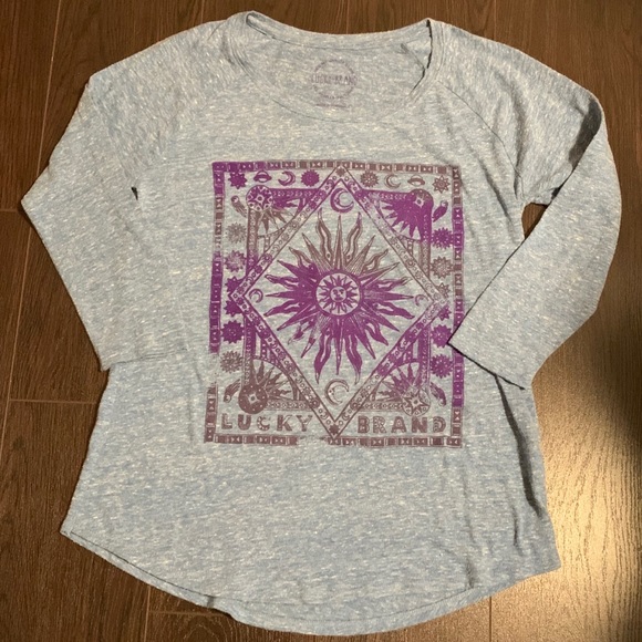 Lucky Brand Long Sleeve Tee - Picture 2 of 4